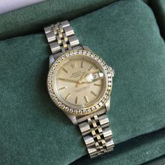 Box And Papers Included Beautiful Rolex Womens Rolex Watches, Rolex 36mm Women, Date Just Rolex Women, Ladies Rolex Watches, Rolex 28mm Women, Daydate Rolex Women, Rolex Women, Rolex Watches Women, Bezel Diamond