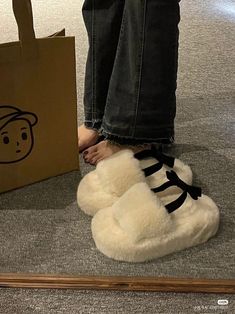 Fluffy Shoes, Mode Shoes, Cozy Slippers, Cute Slippers, Girly Shoes