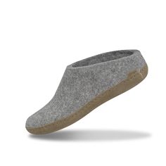 PRICES MAY VARY. Relax and Recover: Our indoor slip-on felt shoes for women and men feature a unisex foot-shaped design that's easy to jump into and kick off; These men's and women's slippers let you enjoy perfect convenience and the total comfort of pure Danish hygge 100% Pure Natural Wool: glerups slippers for men and women feature 100% pure, natural felted wool uppers that stay flexible and keep feet warm and dry, as wool has a great capacity for absorbing moisture From Farm to Foot: Our slip Grey Slippers, Best Slippers, Wool Shoes, Felt Shoes, Comfy Slippers, Clogs Style, Wool Slippers, Felted Slippers, Heel Caps