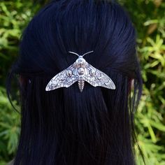 Afro Jewelry, Witchy Hair, Witch Hair, Crescent Moon Jewelry, Witch Moon, Hairpin Accessories, Gothic Hairstyles, Crystal Hair Accessories, Gothic Witch