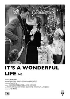 the poster for it's a wonderful life