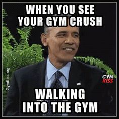 When You See Your Gym Crush Walking Into The Gym Fitness Humor, Gym Crush, Lift Heavy