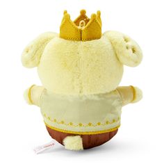 my No.1 Collection is released at Japan Sanrio Store Today~ My favorite character is always shining, my No.1 series☆ Wearing a crown and wearing a cool suit style with a special feeling★The pudding's eyes are filled with gratitude♪ Size: Approximately 10 x 7 x 12 cm Material: polyester Photo credit: Sanrio Japan Pompompurin Plush, Sanrio Danshi, Pom Purin, Clip Keychain, Wearing A Crown, Sanrio Store, Sanrio Japan, Bracelet Keychains, Hello Kit