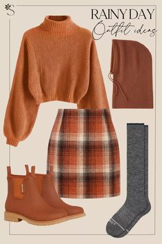 Clothing Styles Women, New Wardrobe Ideas, Fall Outfits With Skirts, Fun Fall Outfits, Woman Fall Outfits, Cute Fall Outfits For Women, Fall Outfits Inspiration, Style Of Clothing, Fall Outfit Aesthetic