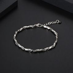 Material: Titanium Steel Fashion Element: -1 Style: INS Style Niche Design, Bracelet Length, Watch Necklace, Ring Bracelet, Earring Necklace, Bracelets For Men, Twist, Bracelet, Chain