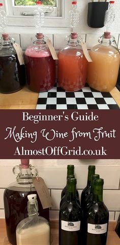 the beginner's guide to making one from fruit almost off gridlook