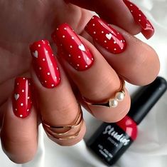 Nails Ideas Valentines Day, February Nails Ideas Valentines Day, February Nails Ideas, Valentines Nail Art, Valentines Nail Art Designs, Valentines Nail, Red Nail Art