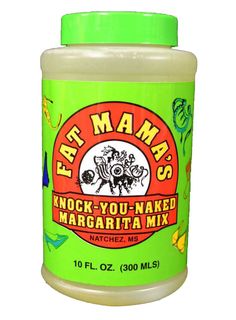 Amazon.com : Fat Mama's Knock-You Naked Margarita Mix - Set of 4 : Make frozen, shaken, swirl, on the rocks, strawberry margarita. Just add tequila, ice and salt on glass. Strawberry in the blender or puree for swirl. Margarita Mix, Strawberry Margarita, Cocktail Mix, Adult Drinks, Fresh Lime Juice, Gourmet Food, Non Alcoholic