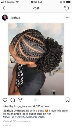 Cabello Afro Natural, Locs Styles, Lil Girl Hairstyles, Girls Natural Hairstyles, Girl Braids