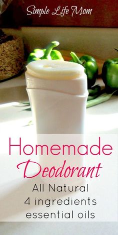 homemade deodorant recipe for all natural ingredients