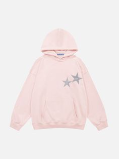 Star is used to represent the way home safely or the road to success, we can follow it to find the right way. Clear star printing on the front and back of the garment, makes the clothes simple and elegant. Crafted from cotton, which makes you feel comfortable and softness. It's suitable for ideal daily or athleisure lo Aelfric Eden Hoodie, Unrealistic Wishlist, Clothes Simple, Winter Wishlist, Athleisure Looks, The Road To Success, Aesthetic Hoodies, Bday Wishlist, Xmas Design