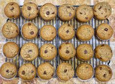 Made with zucchini from my garden. Zucchini Cupcakes, Chocolate Chip, Chips