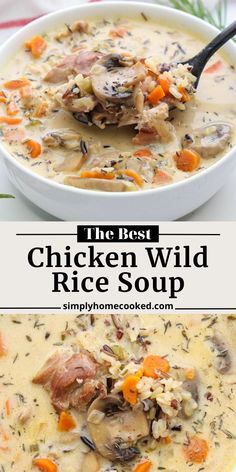 the best chicken wild rice soup recipe