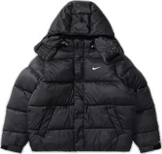 Puffer Jacket Men, Mens Life, Mens Puffer Jacket, Casual Jackets, Green Jacket, Puffer Coat, Black Casual, Black Jacket, Nike Sportswear