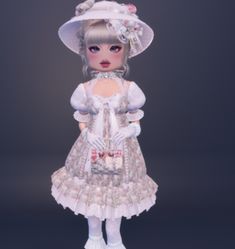 #DTI #dresstoimpress #dtioutfitinspo #dtioutfit #dtiinspo Lolíta Outfits Dti, Dti Rococo Outfits, Rococo Dti, Rococo Outfit, Lolita Outfit, Dti Hacks, Dti Fits, Dti Ideas, Lolita Outfits