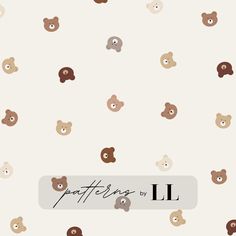 a group of teddy bears on a white background with the words captions by lil