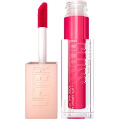 Maybelline Makeup Products, Maybelline Lip Gloss, Peach Ring, Maybelline Lifter Gloss, Maybelline Lifter, Lifter Gloss, Apply Lip Gloss, Maybelline Lip, Tinted Lip Gloss