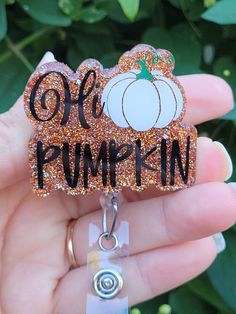 Badge Reel Ideas, Hi Pumpkin, Hero Nurse, Resin Pen, Pen Ideas