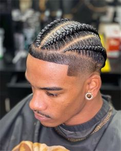 Waves Hairstyle Men, Dread Hairstyles For Men, Black Hair Cuts