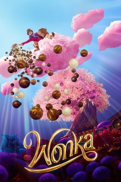 the title for koka, an animated video game with bubbles floating in the air