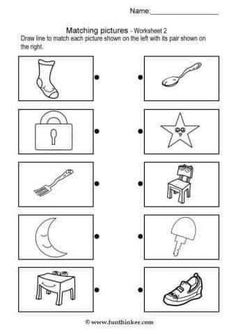 worksheet for children to learn how to make pictures with their own words and numbers