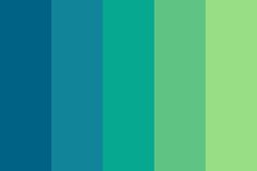 the color blue and green is shown in this image