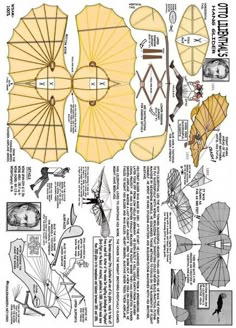 the instructions for how to make an umbrella out of paper and cut it into pieces