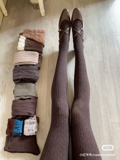 like the ones wonyoung wore Knit Tights, I Got This, Fashion Inspo, Tights, Fashion Outfits, Knitting, How To Wear