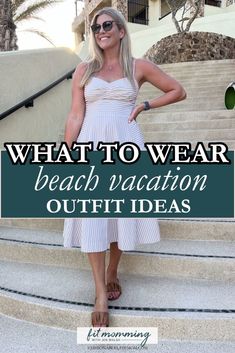 Elevate your Women's Fashion game with this collection of Beach Vacation Outfits. Whether you're strolling along the shore or lounging by the pool in Women's Swimwear, these ideas will help you create effortless looks for every beach day. Vacation Outfit Ideas For Women, Beach Vacation Looks, Beach Vacation Outfit Ideas, Swimwear Inspiration, Vacation Outfit Ideas, Beach Vacation Outfits, Outfit Ideas For Women, Vacation Outfit, Spring Outfits Women