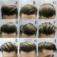 Pompadour Hairstyle, Favorite Hairstyles, Mens Hairstyles Short, Fade Haircut