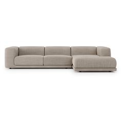 Experience the blissful comfort of our kelston sectional, where modern design meets cozy relaxation. Crafted for those who appreciate both style and ease, this piece truly offers a delightful place to unwind, often likened to resting on a cloud. The generous seating invites you to stretch out, while the wide arms provide the perfect spot to lean. Sink into the foam and feather cushions, designed to offer the ultimate lounging experience. A standout feature is the adjustable headrests, which can Minimal Contemporary, Sectional Sofa With Chaise, Sofa Fabric, Sofa With Chaise, Modern Sofa Sectional, Couch Chair, Grasscloth Wallpaper, Small Sofa, Contemporary Sofa