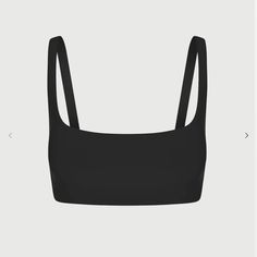 Cropped Tank Bra Top Tank Top Bra, Wardrobe Black, Top Bra, Naked Wardrobe, Tank Top Bras, Black Tank Top, Bra Top, Black Tank, Black Tank Tops