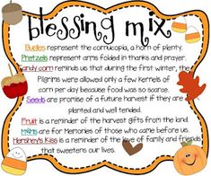 a thanksgiving poem with pumpkins, leaves and other things to write in the text