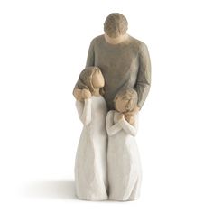 Willow Tree My Girls Figure Dad And Daughters, Body Gestures, Willow Tree Angels, Tree Heart, Willow Tree Figurines, Father Daughter Relationship, Angel Sculpture, Character Types, Decoration Photo