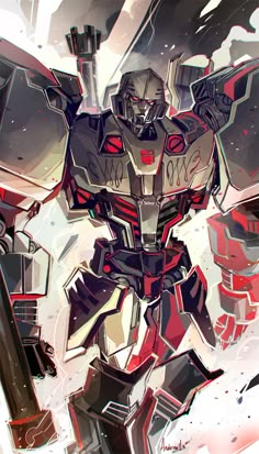 Megatron Mtmte, Autobot Megatron, Megatron Idw, Mtmte Megatron, Transformers Megatron Art, Megatron Art, Transformers Art Design, Transformers Megatron