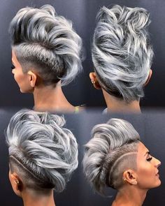 Makeup Tip, Side Hairstyles, Mohawk Hairstyles