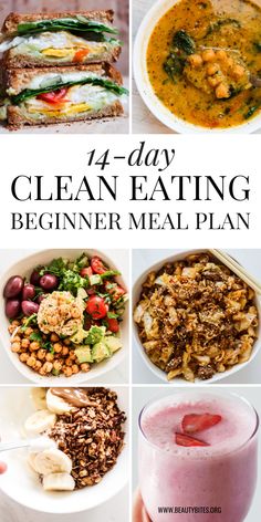 Clean Eating Menu, Meal Plan For Beginners, Clean Eating Plans, Foods And Drinks, Beginner Meal Planning, Keto Cooking, Summer Favorites