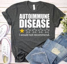 Autoimmune Disease Awareness Shirt,Autoimmune Disorder Support,Autoimmune Disease Humor Shirt,Chronic Illness Shirt,Autoimmune Survivor Gift(F22-478) ------------------------------------------------------- A B O U T - T H I S - T S H I R T ------------------------------------------------------- Autoimmune Disease Awareness Shirt,Autoimmune Disorder Support,Autoimmune Disease Humor Shirt,Chronic Illness Shirt,Autoimmune Survivor Gift Available in size : XS, S, M, L, XL, 2XL, 3XL Available in colo Cidp Autoimmune Disease, Cidp Awareness, Autoimmune Disease Humor, Friyay Shirt, Autoimmune Disease Awareness, Medical Memes, Survivor Gift, Ehlers Danlos