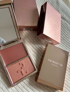 Patrick Ta Blush Not Too Much, Patrick Ta Blush Shes Blushing, Sephora Products Aesthetic, Patrick Ta Blush, Patrick Ta Makeup, One Size Makeup, Glamour Makeup Looks, Dream Makeup, Makeup Nails Designs