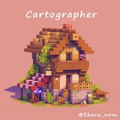 Hi friends! I want to share these 3 other Villager Profession houses when transforming a whole Plains villge for my YT video.You can watch it on Yt and get full map DOWNLOAD  on my Patreon :) It also includes schematics for all villager profession houses and 9 custom buildings,
 ... less Villager House Minecraft, Pony Town, Minecraft Blueprints, Desert Homes, Minecraft Architecture, Minecraft Art