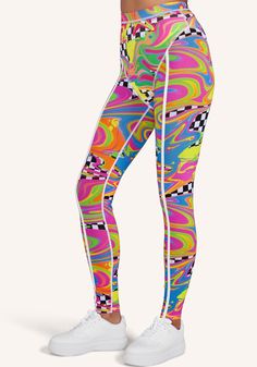 Brittany Allen x Peloton Printed Panty Legging – Peloton Apparel US Brittany Allen, Peloton Apparel, Strength Yoga, Pop Stitch, Contrast Design, Yoga Everyday, Athletic Wear, Workout Clothes, The Row