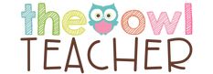 the owl teacher logo with an owl on it