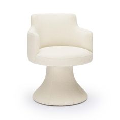 Experience the perfect blend of retro charm and futuristic design with the Jeffree Cream Performance Boucle Swivel Dining Chair. Crafted from soft yet durable cream boucle, this chair not only enhances your dining space but also invites comfort with its tall back support. The swivel feature adds a playful twist, allowi Family Around The Table, Swivel Dining Chairs, Padded Wall, Living Room Tv Stand, Mattress Frame, Outdoor Dining Furniture, Outdoor Lounge Furniture, Futuristic Design, Dining Room Bar