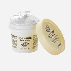 The power of egg whites in this clay mask helps to unclog pores and get rid of the excess oil in areas of breakouts and excessive production. Egg White Face Mask, Pore Mask, Face Pores, White Face Mask, Clear Pores, Enlarged Pores, Tighten Pores, Egg White, Unclog Pores