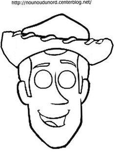 a drawing of a man with a hat on his head and the caption's name