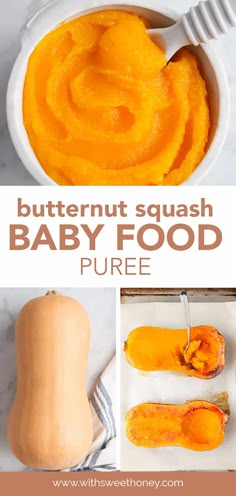 butternut squash and baby food pure