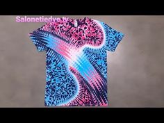 a t - shirt with an abstract design on it