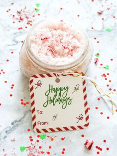 Homemade Holiday Gifts, Body Scrub Recipe