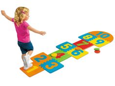 Heavy-Duty Hopscotch Puzzle Mats at Lakeshore Learning Teacher Magazine, Lakeshore Learning, Puzzle Mat, Creative Curriculum, Daycare Ideas, Active Play, Gross Motor Skills, Gross Motor, Motor Activities