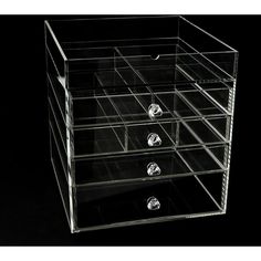 Professional Acrylic Storage Display - Organizes Nail Arts, Dipping Powders, Gel Nail &amp; Much More - Each Nail Supply Store, Spa Prices, Acrylic Storage, Work Station, Storage Display, Nail Art Supplies, Dip Powder, Simplest Form, Nail Arts